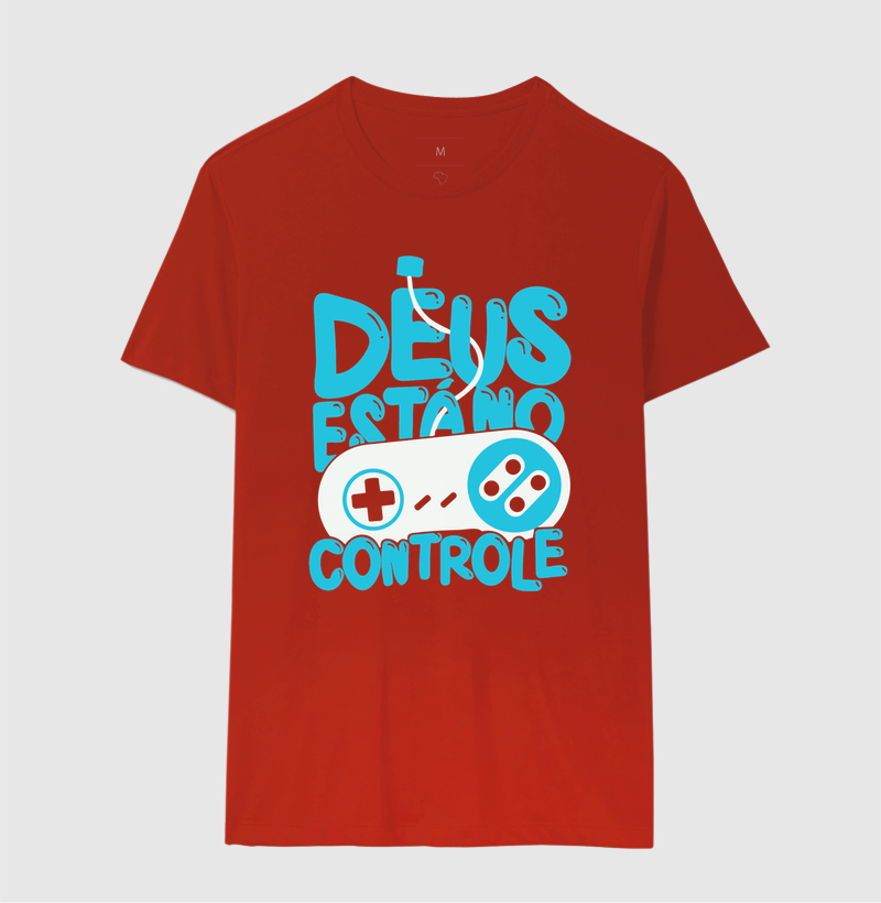 Camiseta Deus está no Controle Moderno - Imagem 4