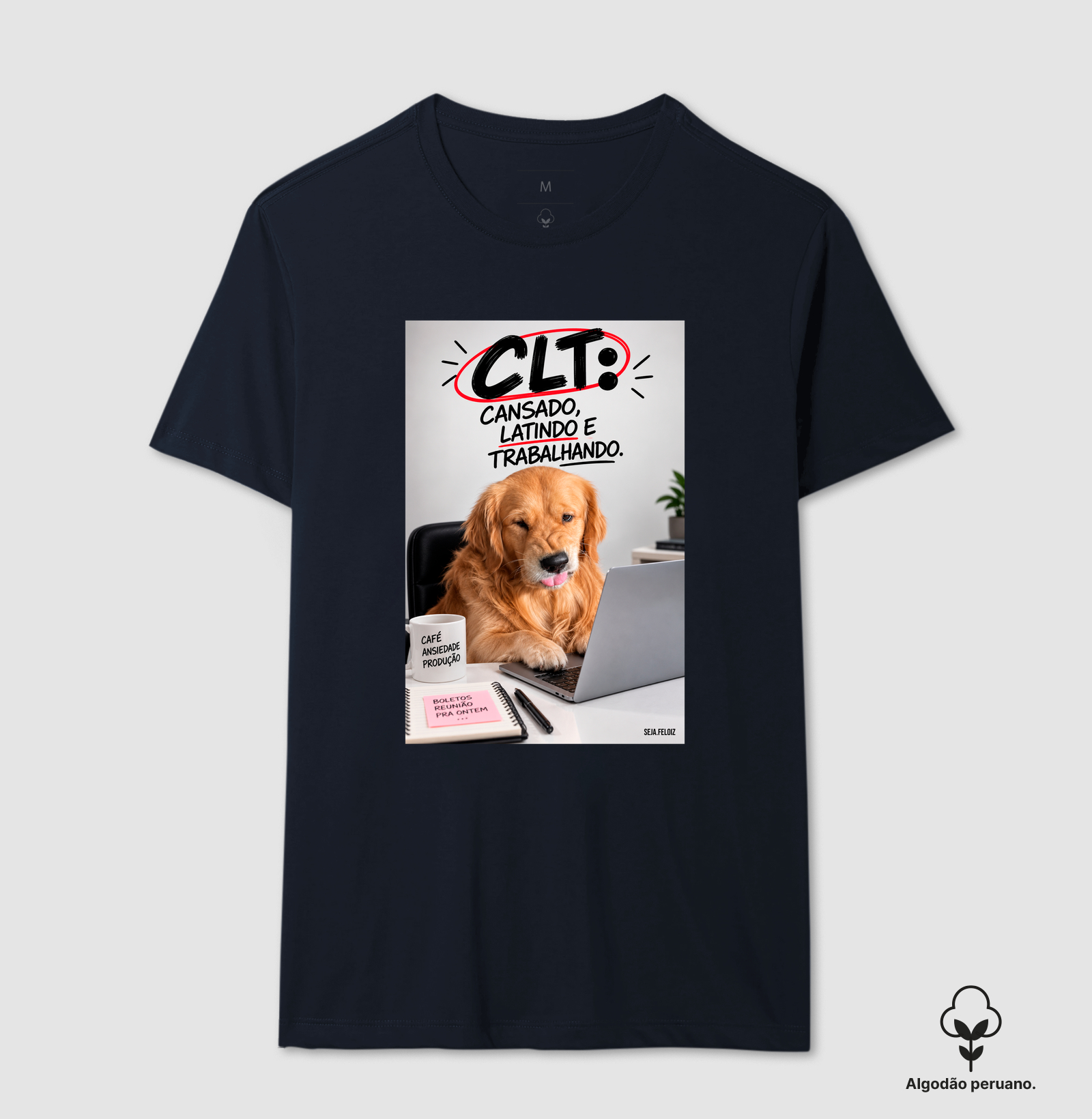 🐶💻 CLT — Cansado, Latindo e Trabalhando! | Golden Retriever Edition ☕🐾 - Imagem 9