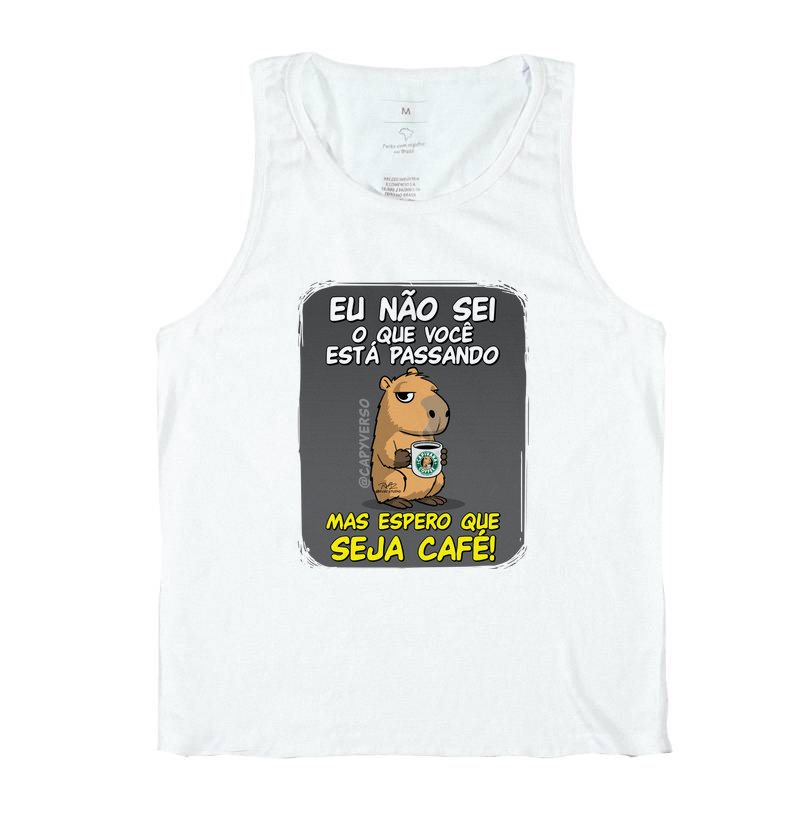 Camiseta Capivara Seja Café - Imagem 2
