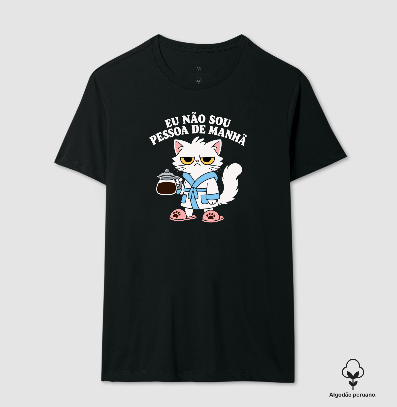 Eu Não Sou Pessoa de Manhã - Gato com Café - Imagem 5