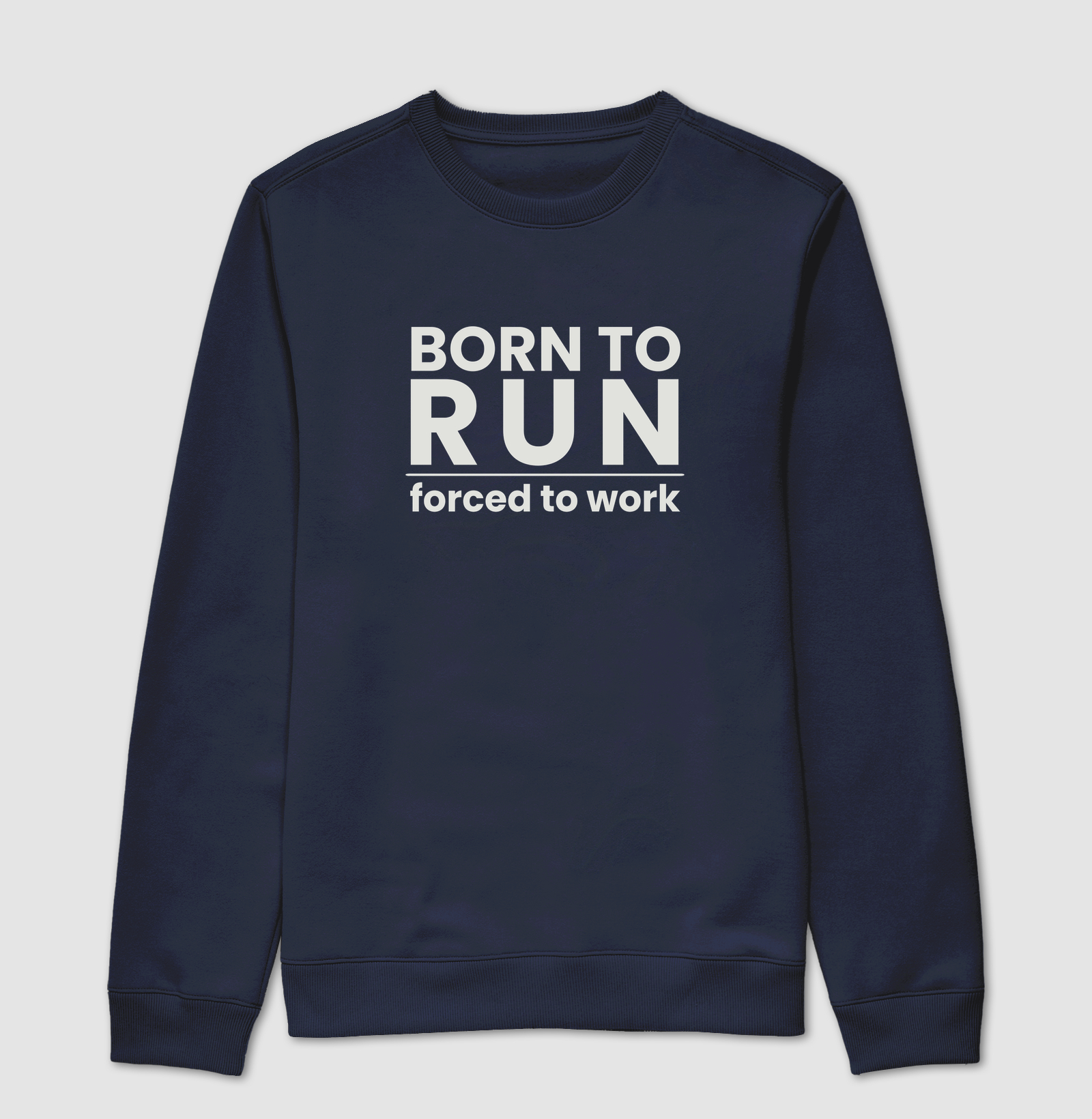 Moletom Corrida - Born To Run Forced To Work - Imagem 5