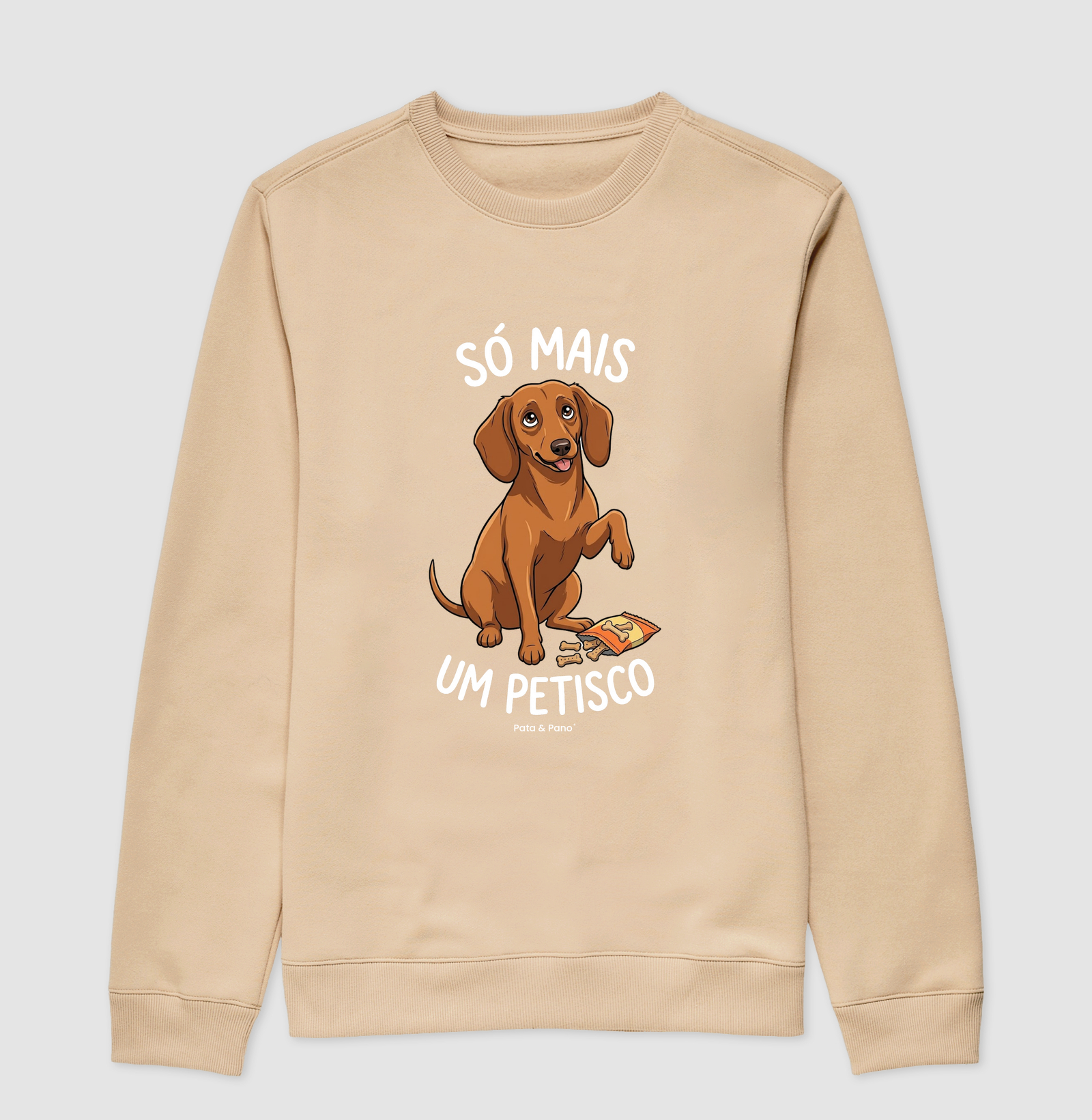 SUÉTER MOLETOM DACHSHUND SALSICHA PETISCO - Imagem 3