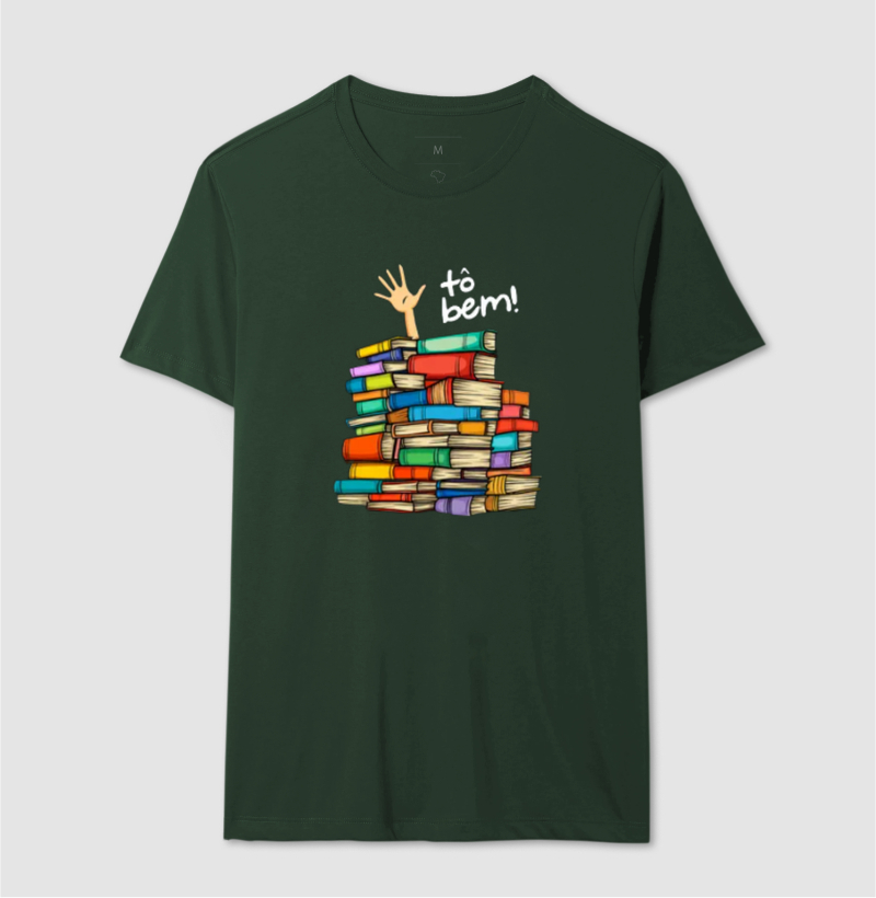 Camiseta Unissex Algodão Tô Bem - Imagem 12