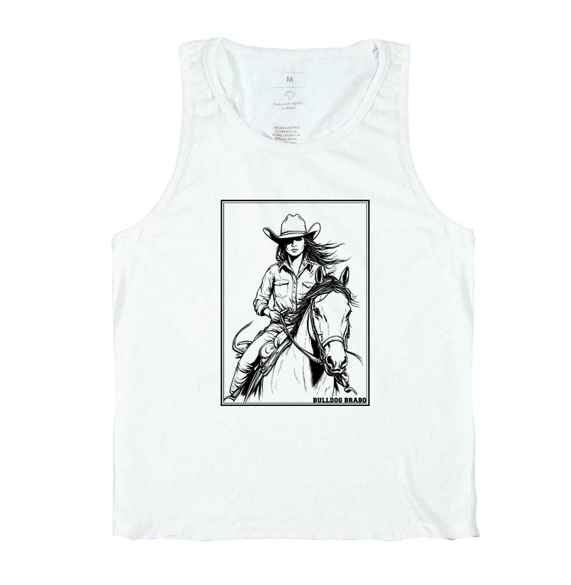 Quadro Cowgirl Bulldog Brabo - Imagem 2