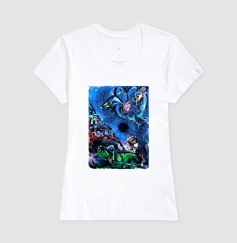 Village au Cheval Vert - Marc Chagall - Imagem 5