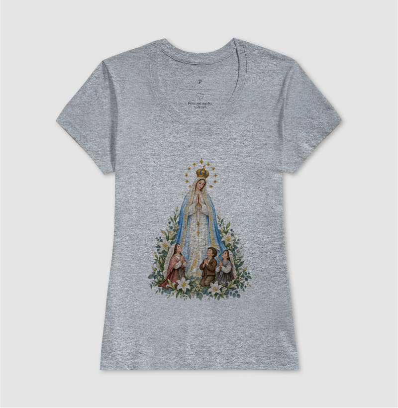 Nossa Senhora de Fátima e os Pastorinhos — Aquarela Botânica Régia - Imagem 7