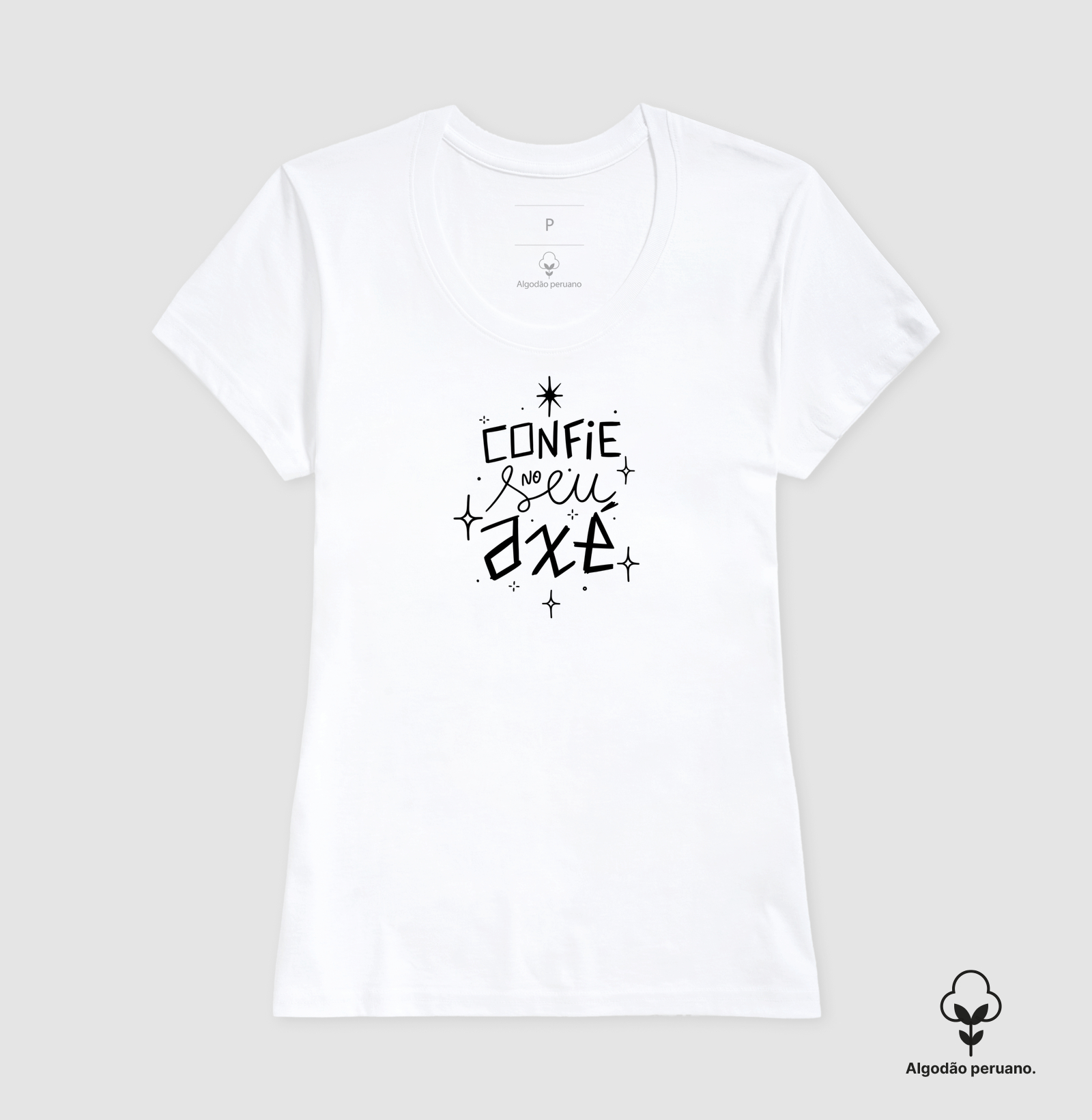 Confie no seu axé Algodão Peruano - Imagem 3