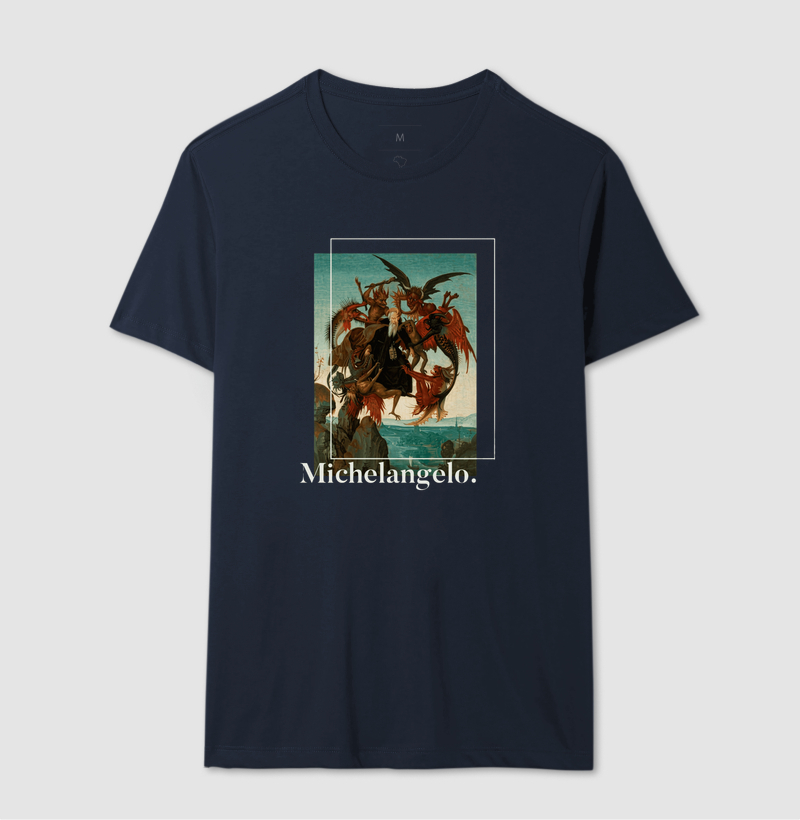 Camiseta Michelangelo Demônios  - Imagem 4