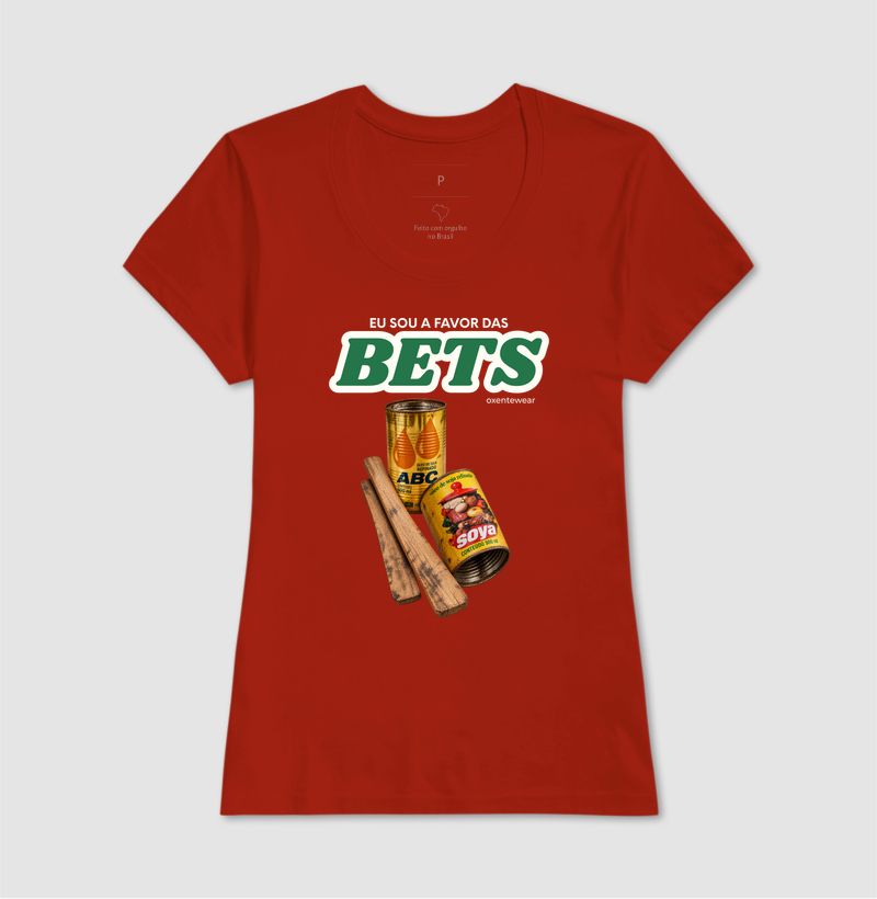 Camiseta Eu sou a favor das BETS | OxenteWear - Imagem 7