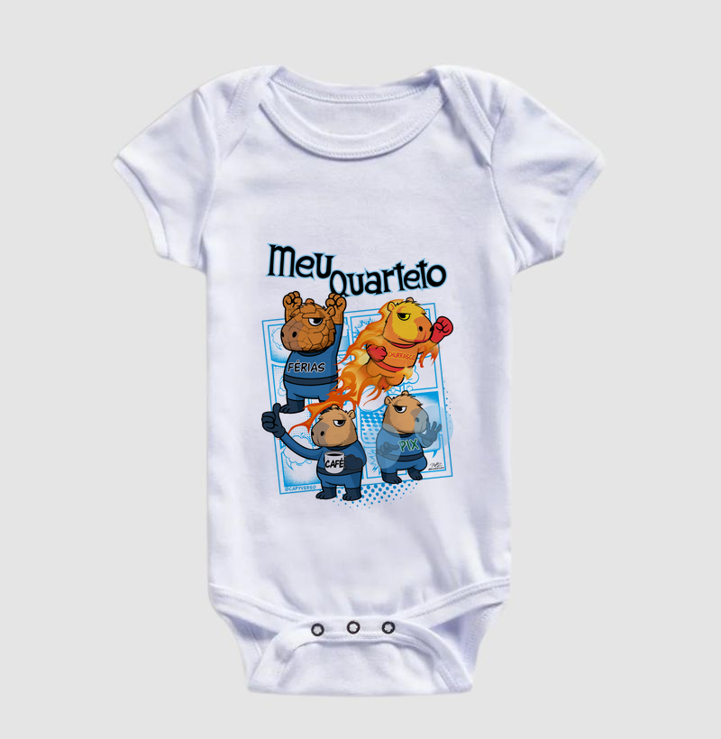 Camiseta Capivara Quarteto - Imagem 3