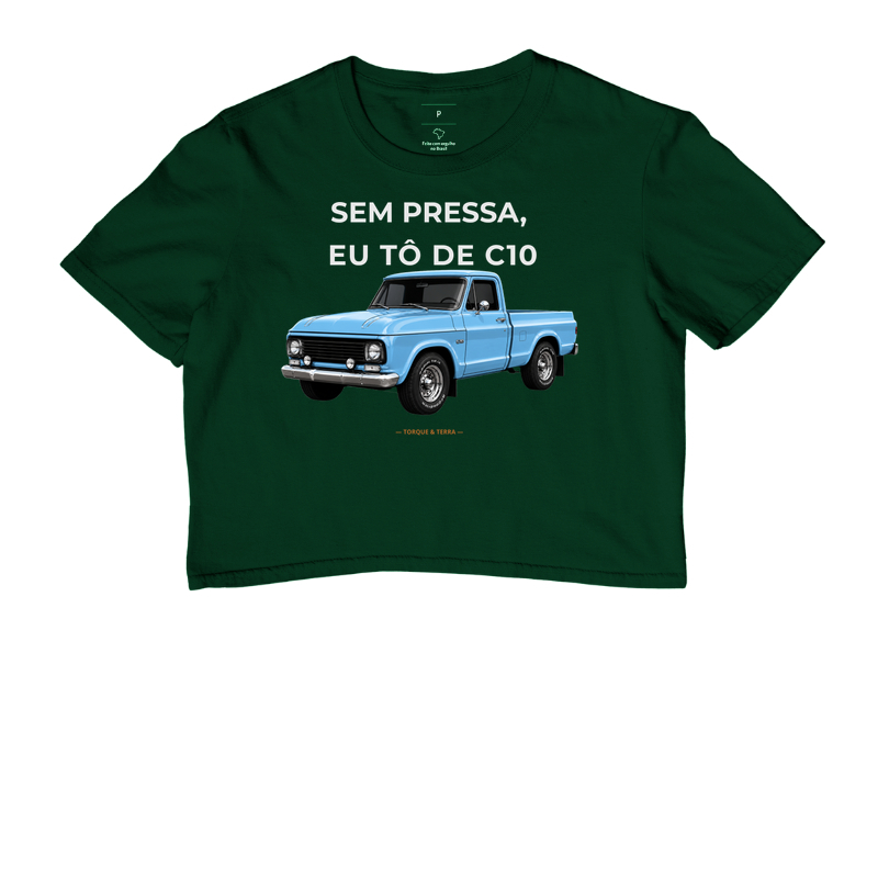 Sem pressa, eu tô de C10 - azul - Imagem 5