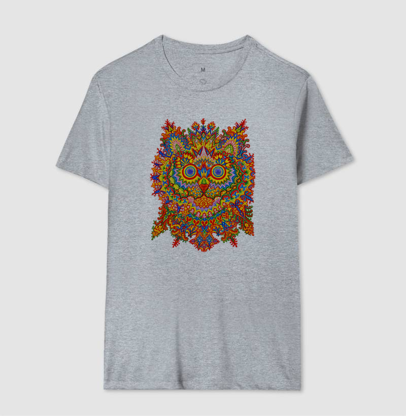 Sem Título (Psychedelic Cat) - Louis Wain - Imagem 8
