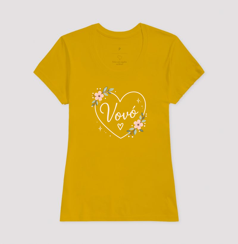 Vovó - coração e flores - Imagem 9