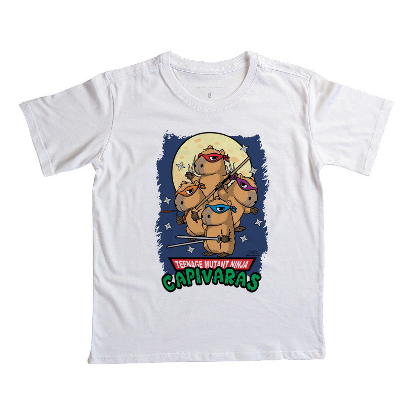 Camiseta Capivaras Ninja - Imagem 5