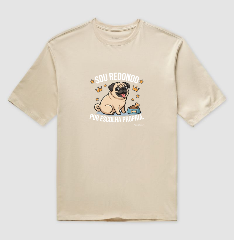 CAMISETA PUG REDONDO - Imagem 3