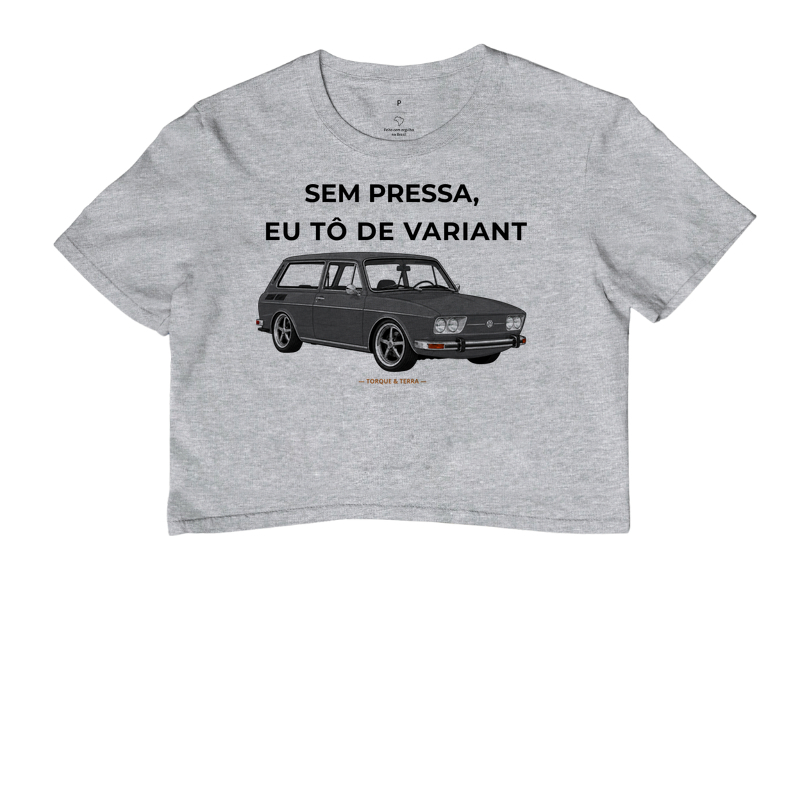 Sem pressa, eu tô de Variant - cinza - Imagem 6