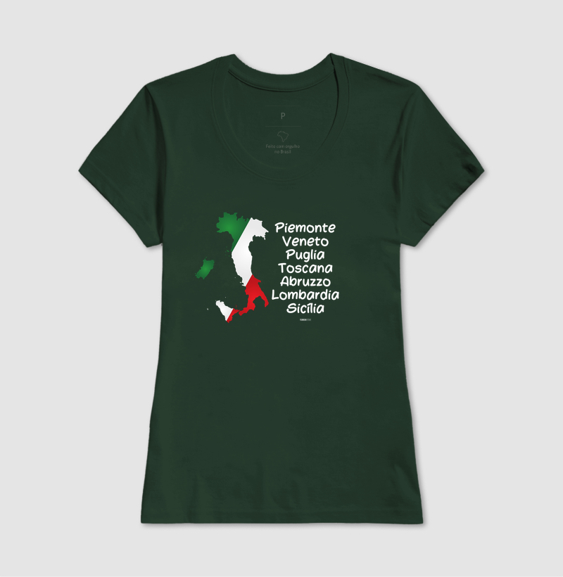 Camiseta Vinho - Regiões da Itália - Imagem 10