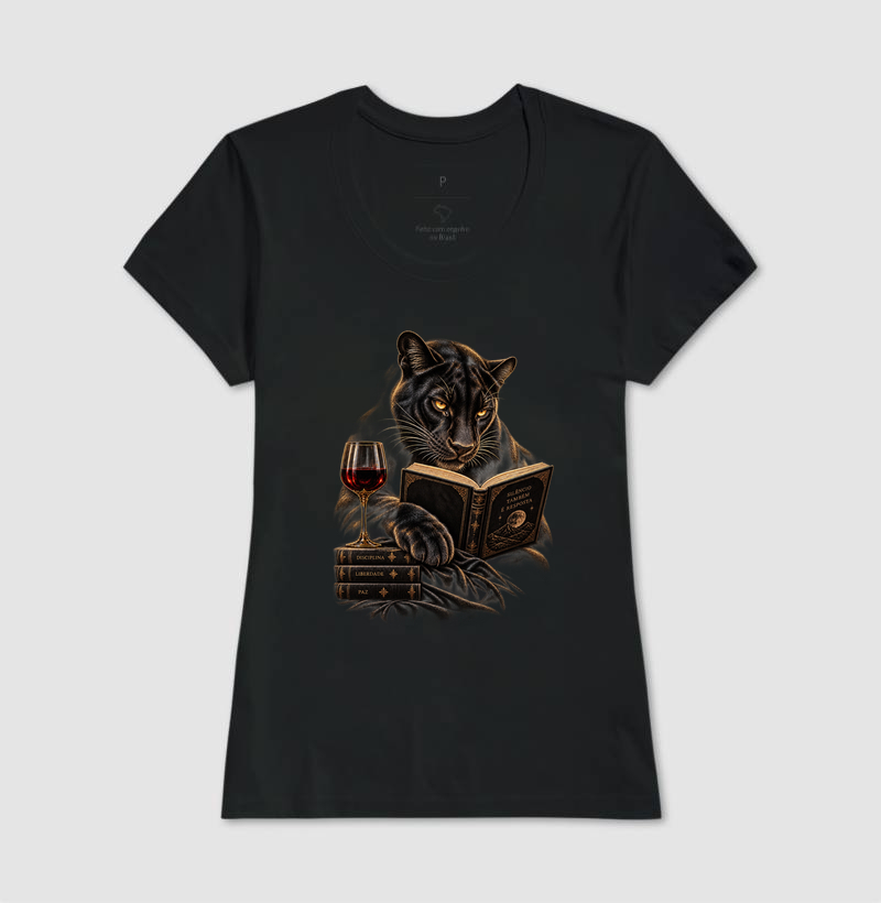 Camiseta Pantera Leitora - Imagem 3