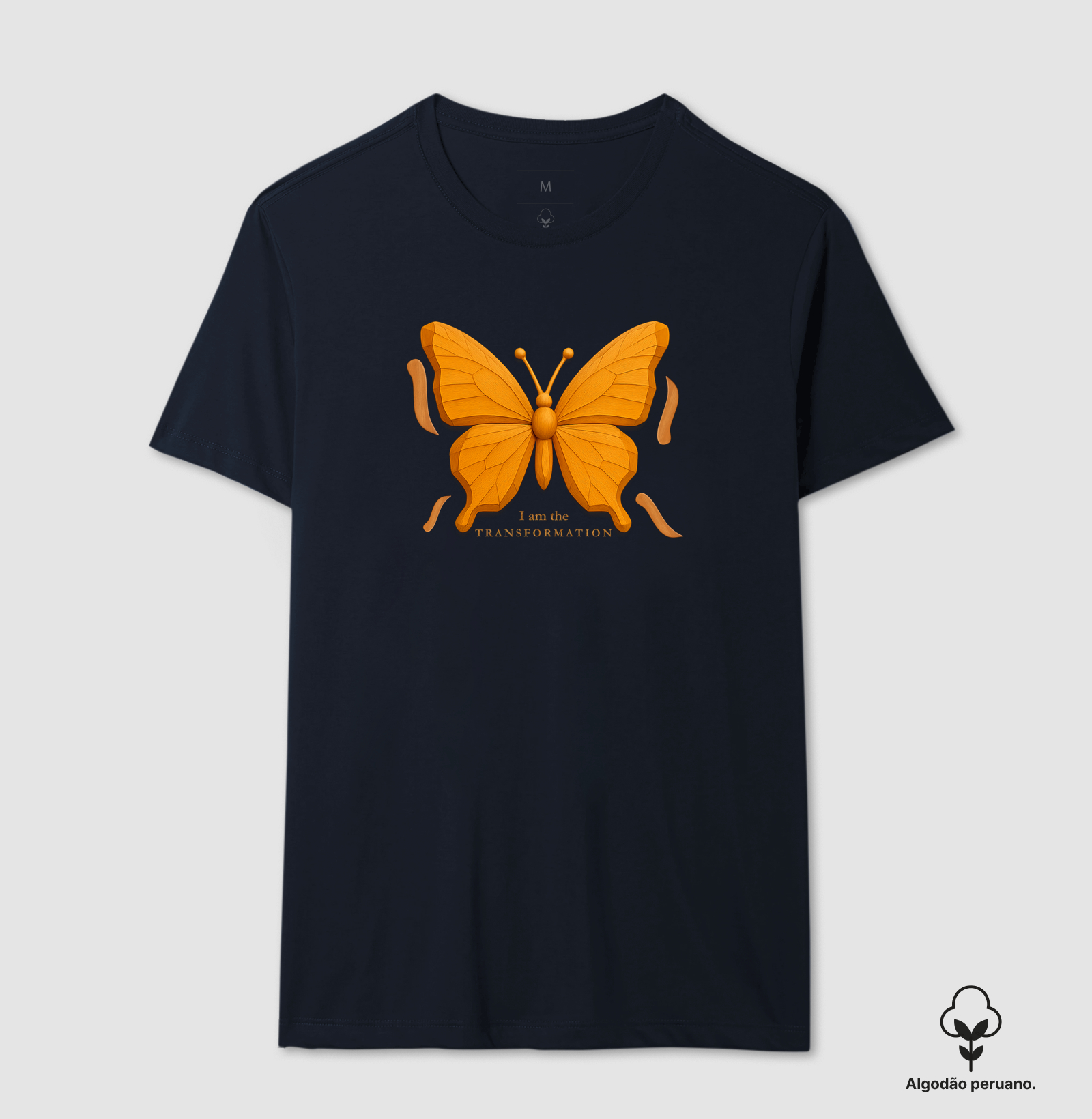 Borboleta Madeira • Transformação (algodão peruano) - Imagem 6