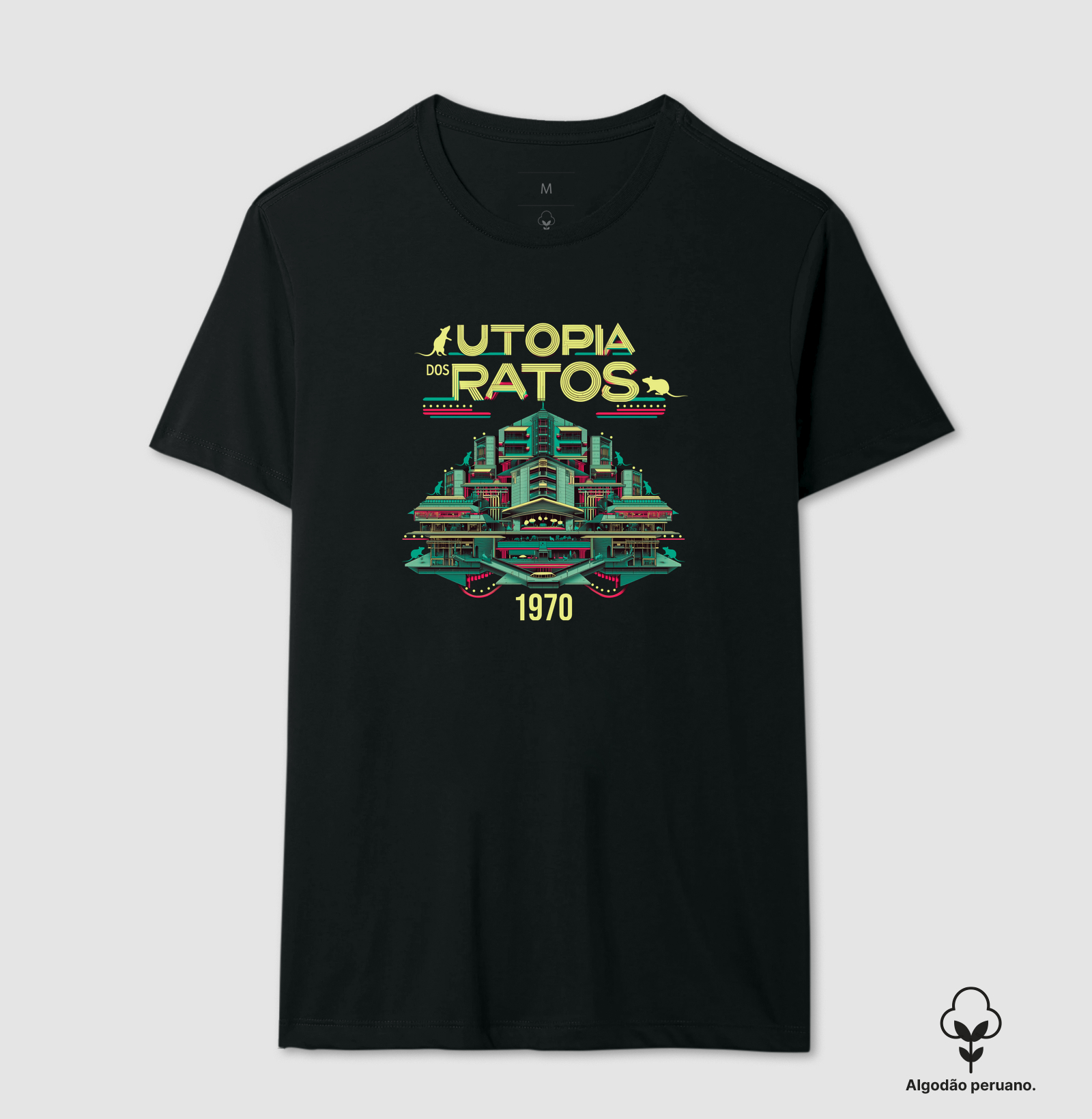Camiseta - "Utopia dos Ratos" - Imagem 2