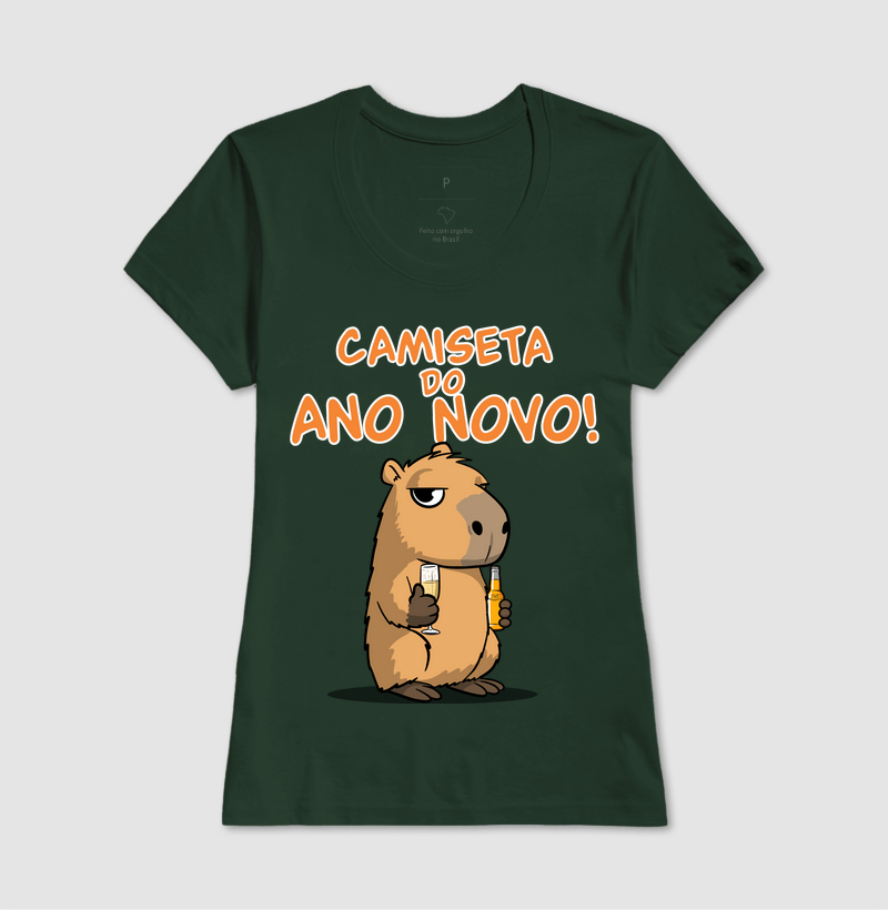 Camiseta Capivara Ano Novo - Imagem 13