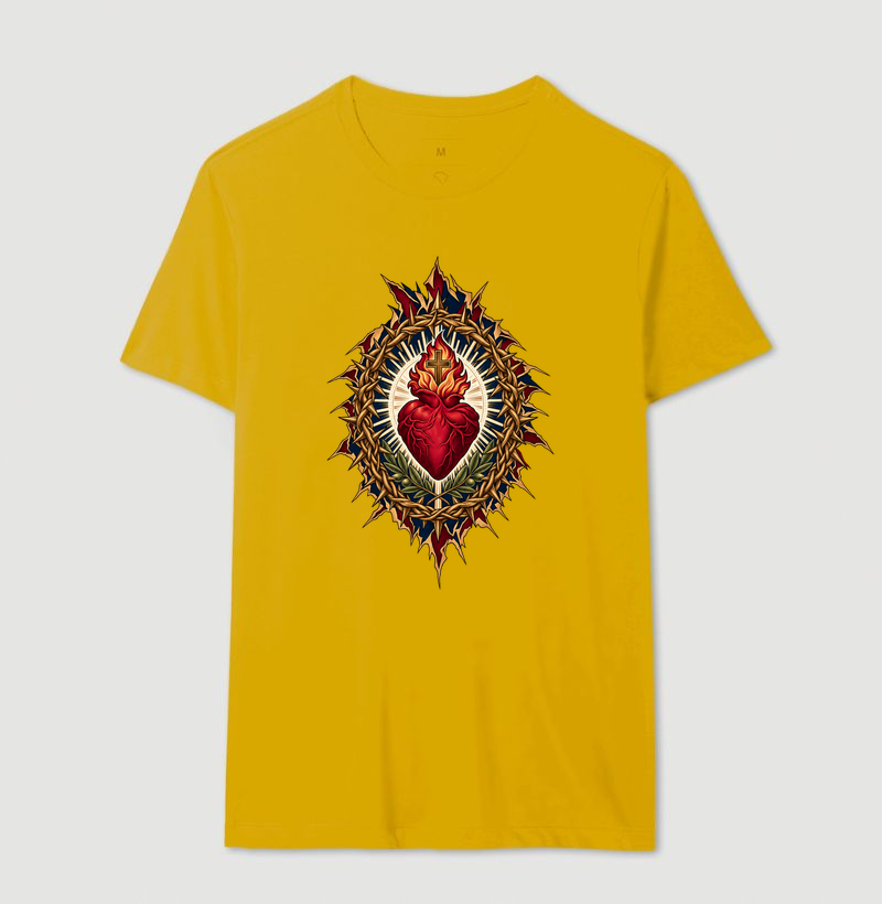 Sagrado Coração - Rasgo Redenção Coroa - Cristo Vivo - Imagem 12