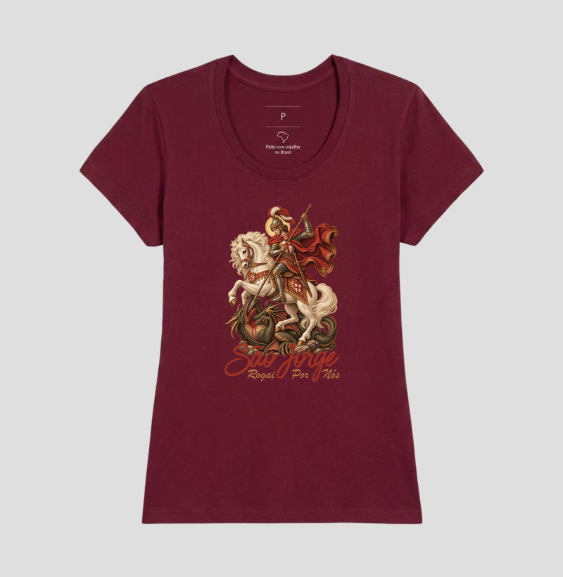 Camiseta São Jorge Rogai Por Nós - Imagem 17