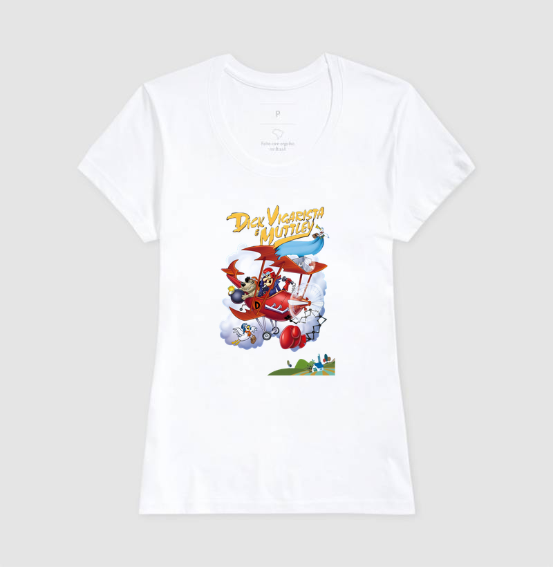 Camiseta Dick Vigarista e Muttley - Imagem 5