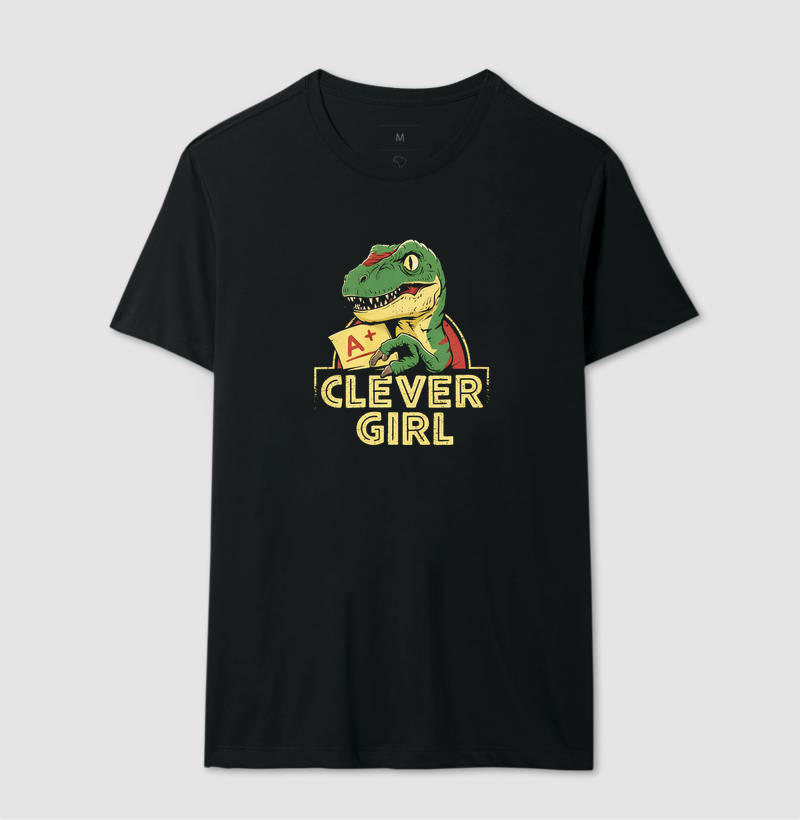 Camiseta Clever Girl - Imagem 4