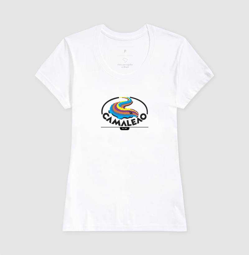 Camiseta Feminina Camaleão - Marca 1991 - Imagem 3