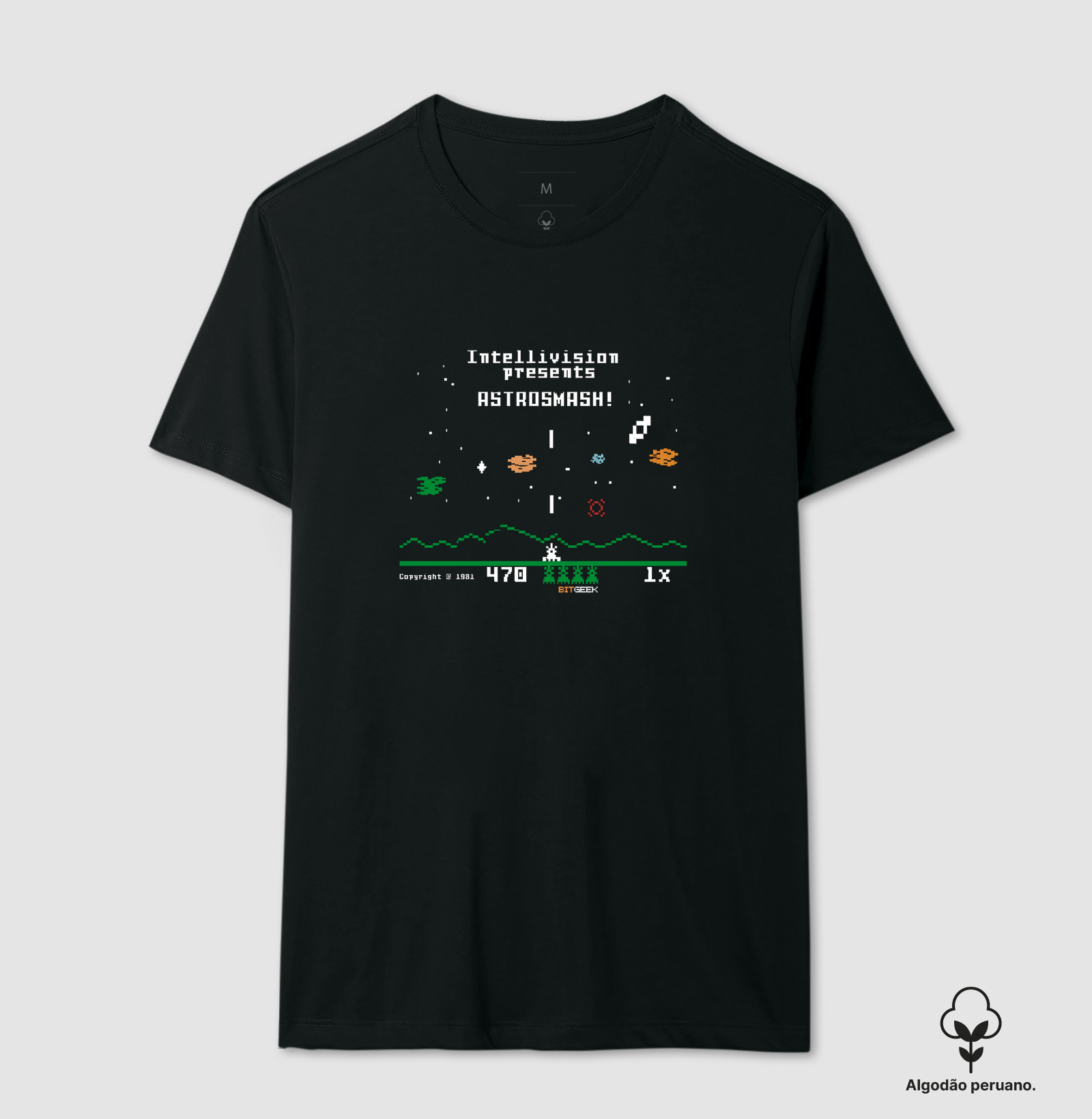 Camiseta Algodão Peruano Astrosmash - Imagem 2