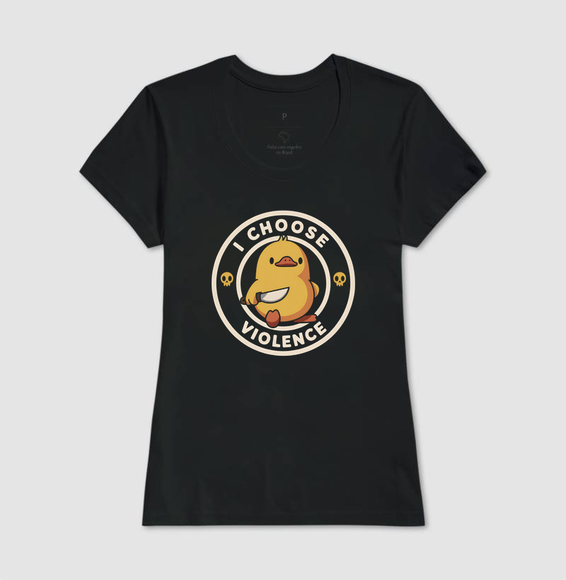 Camiseta I Choose Violence - Imagem 3