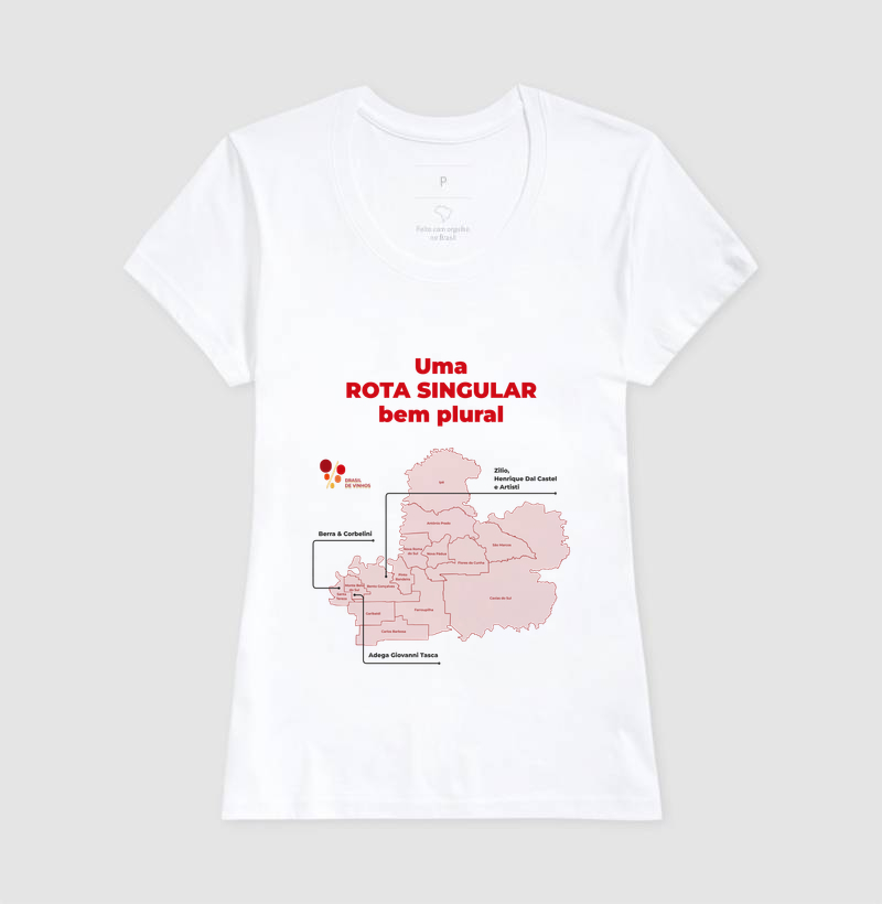 Camiseta Brasil de Vinhos - Rota Singular - Imagem 5
