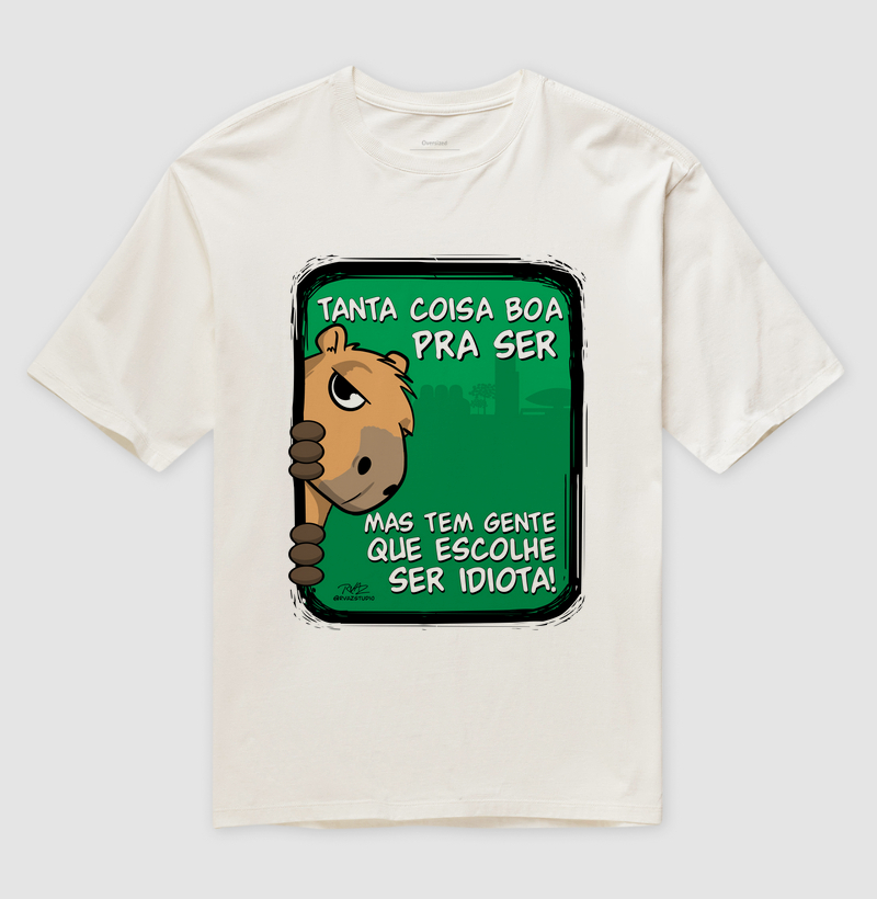Camiseta Capivara Tanta coisa - Imagem 4