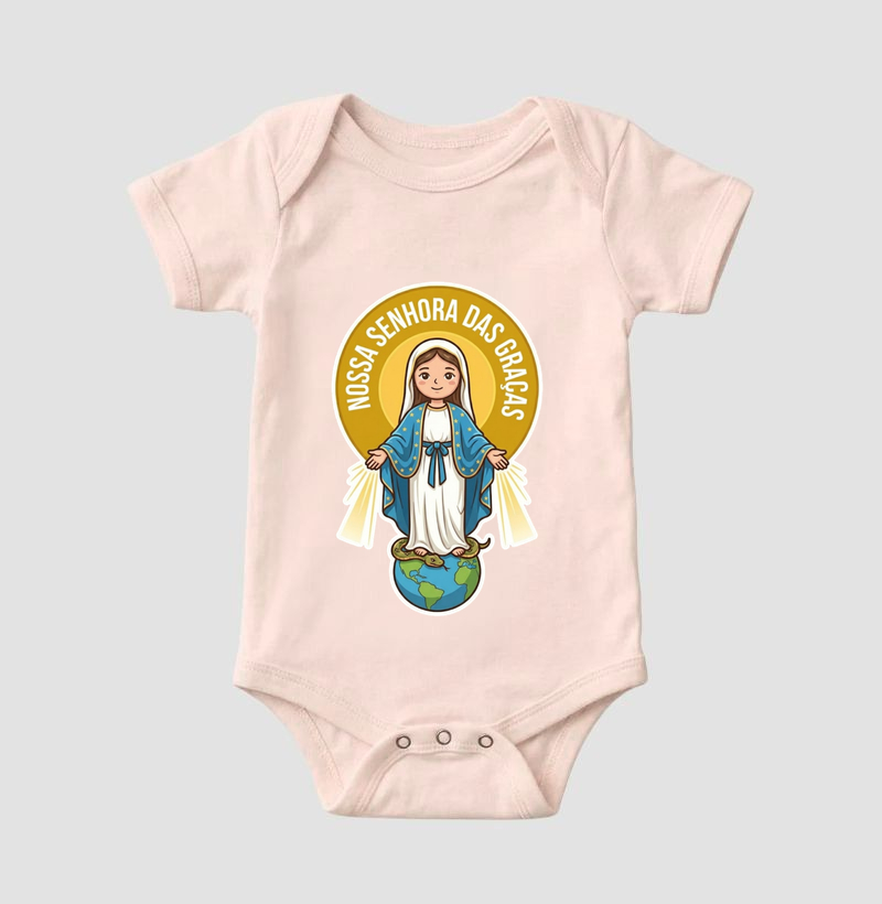 Nossa Senhora das Graças - Santinhos do Berço - Imagem 5