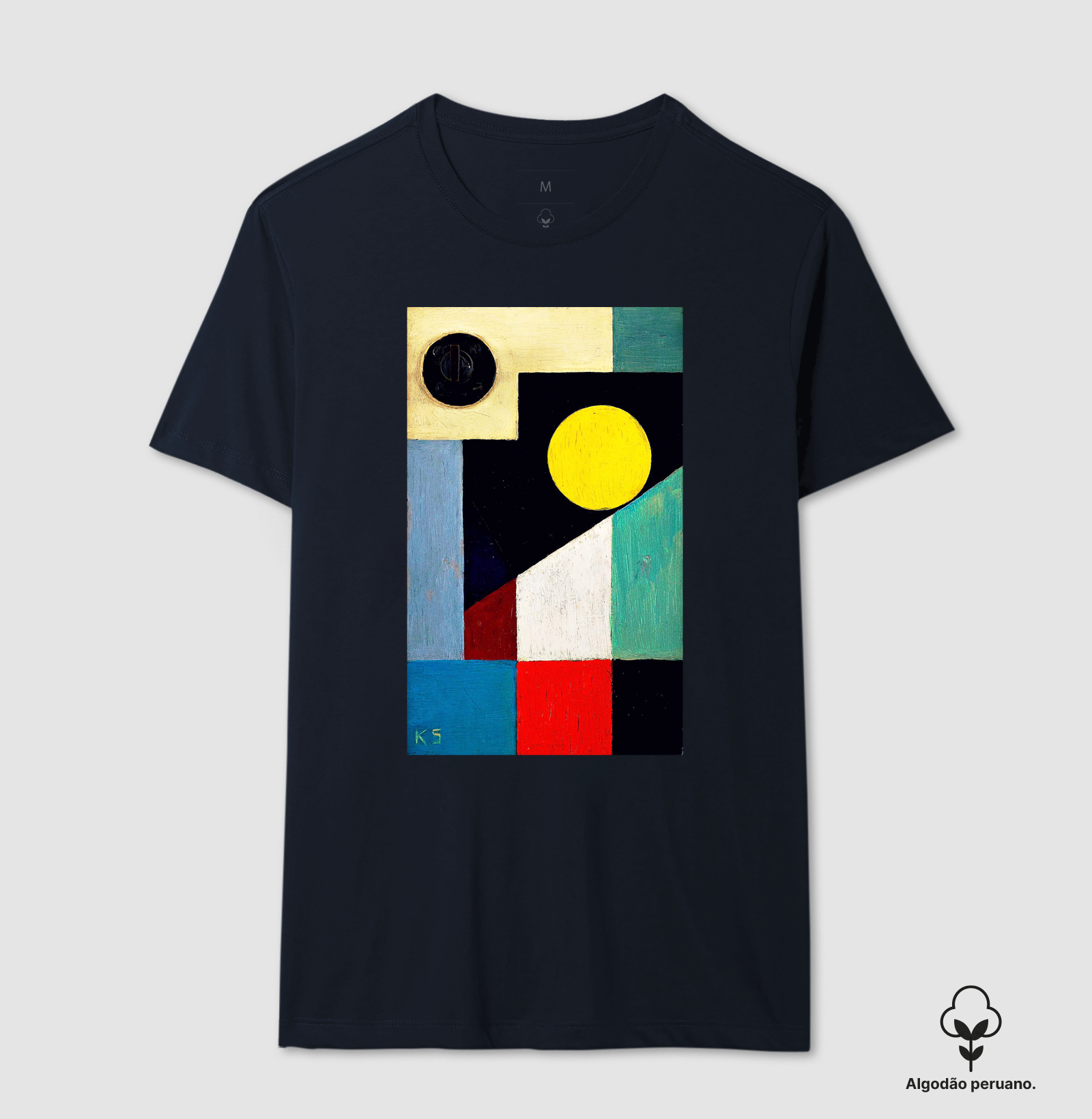 Camiseta Algodão Peruano Tanguis Kurt Schwitters - Imagem 3