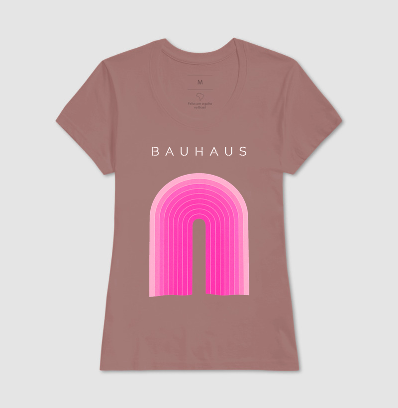 Camiseta Bauhaus Arco-Íris - Imagem 5