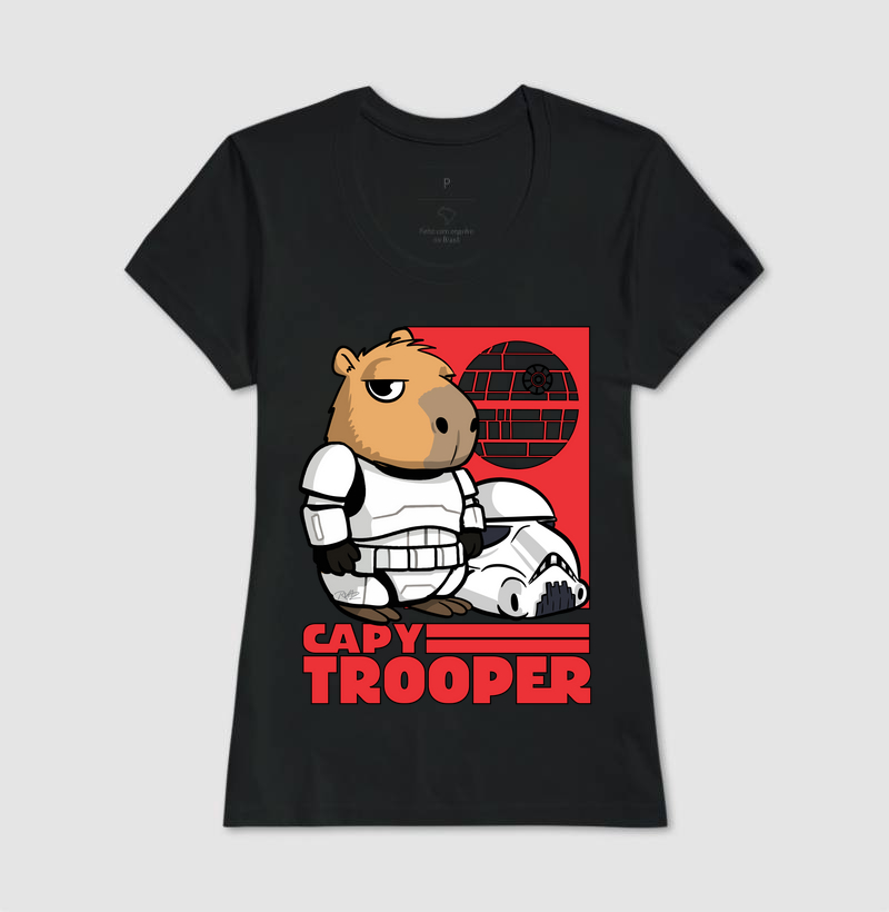 Camiseta Capivara Trooper - Imagem 3