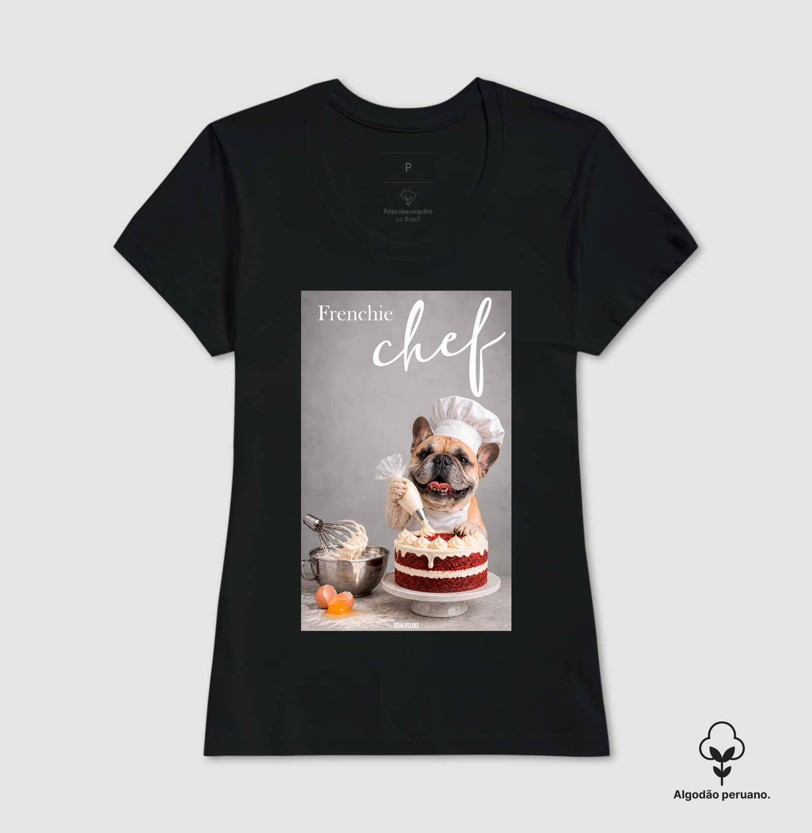 🍰🐾 Frenchie Chef Confeiteiro Caramelo 👨‍🍳✨ - Imagem 7