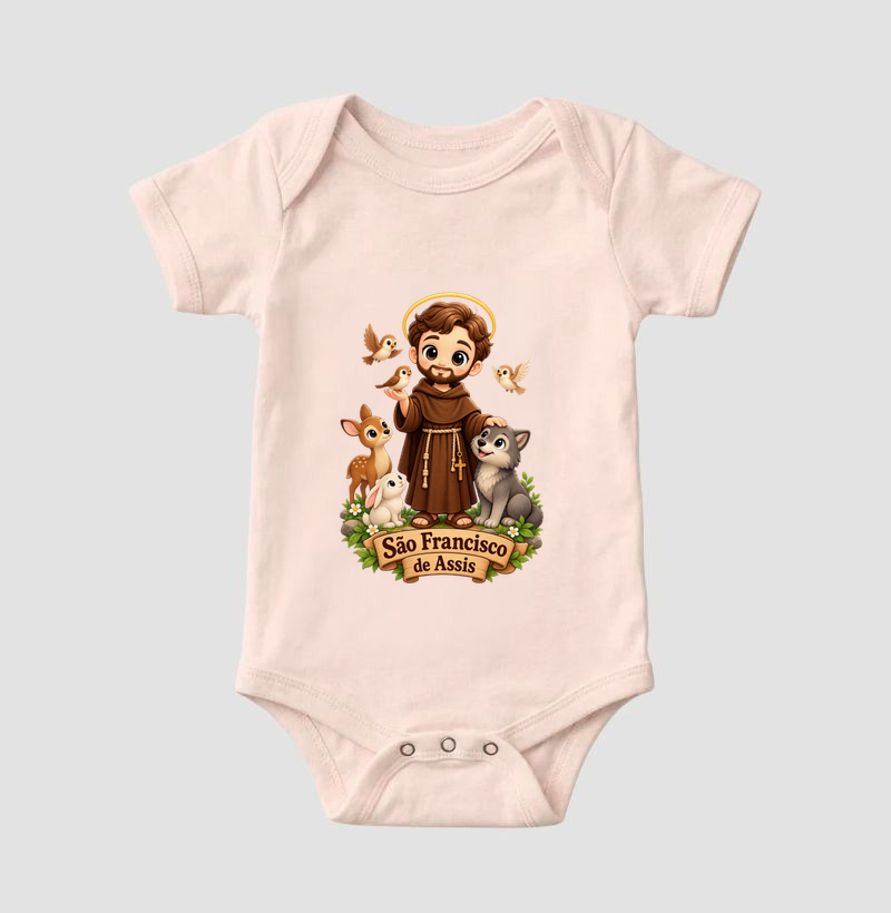 Body Infantil São Francisco de Assis - Imagem 5