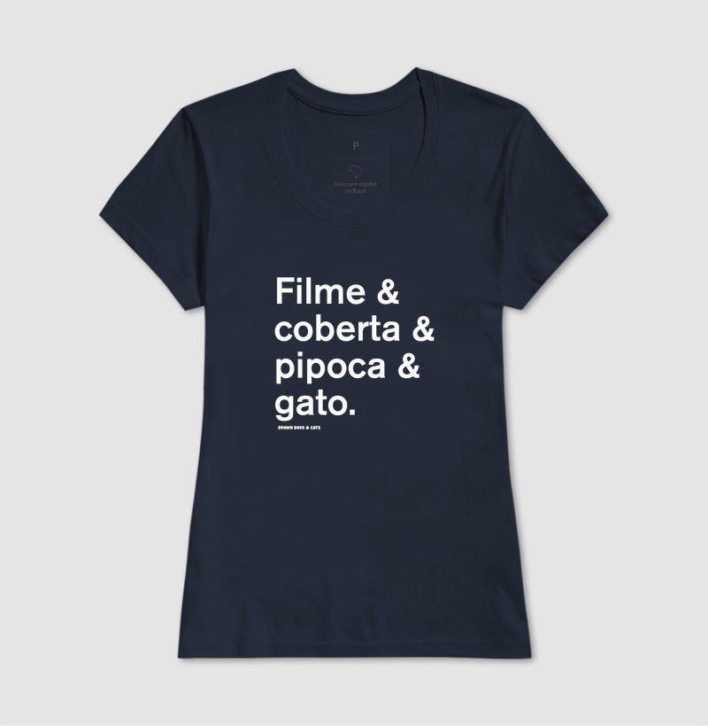 Filme & coberta &pipoca & gato - Imagem 8