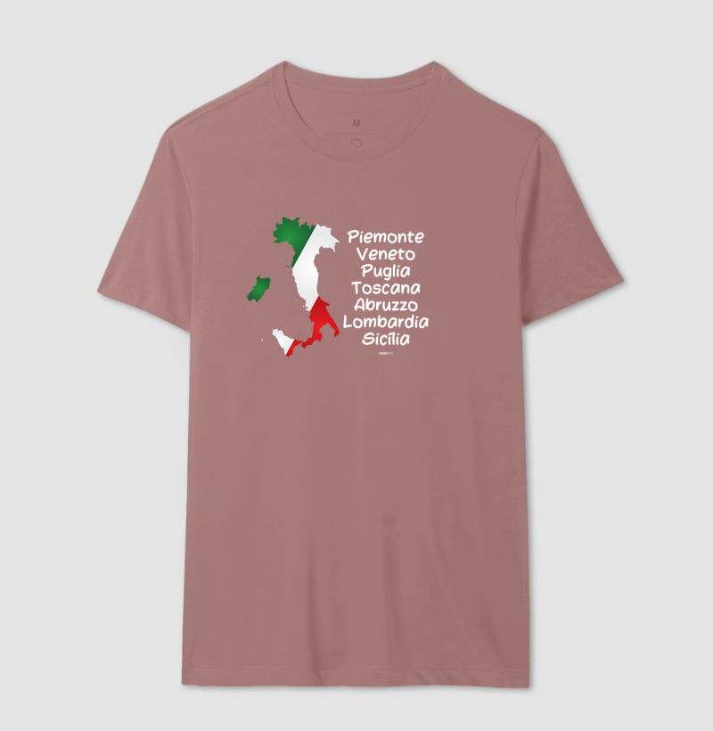 Camiseta Vinho - Regiões da Itália - Imagem 13