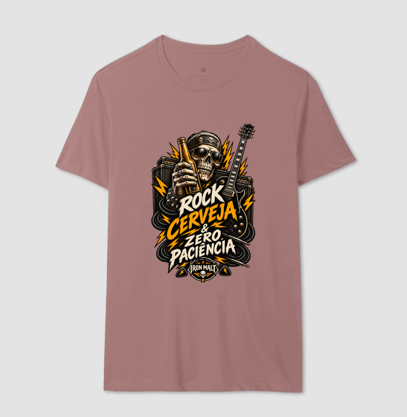 Camiseta Rock, Cerveja & Zero Paciência - Imagem 16