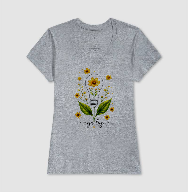 Camiseta Seja Luz - Imagem 9