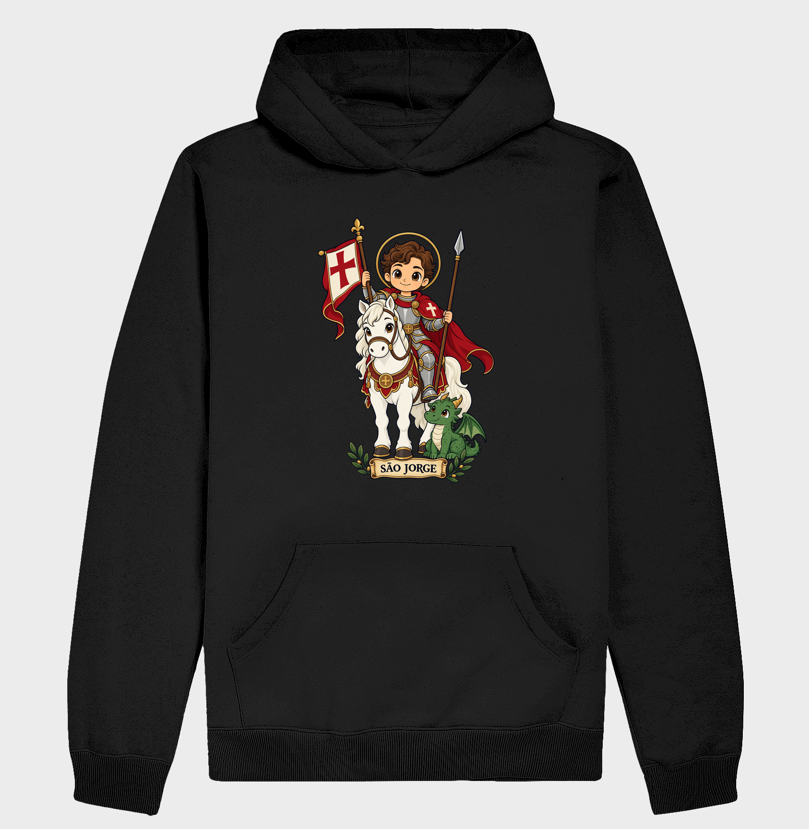 São Jorge estilo chibi - Imagem 2
