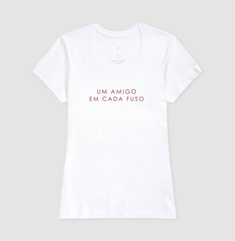 Camiseta Um Amigo em Cada Fuso - Imagem 5