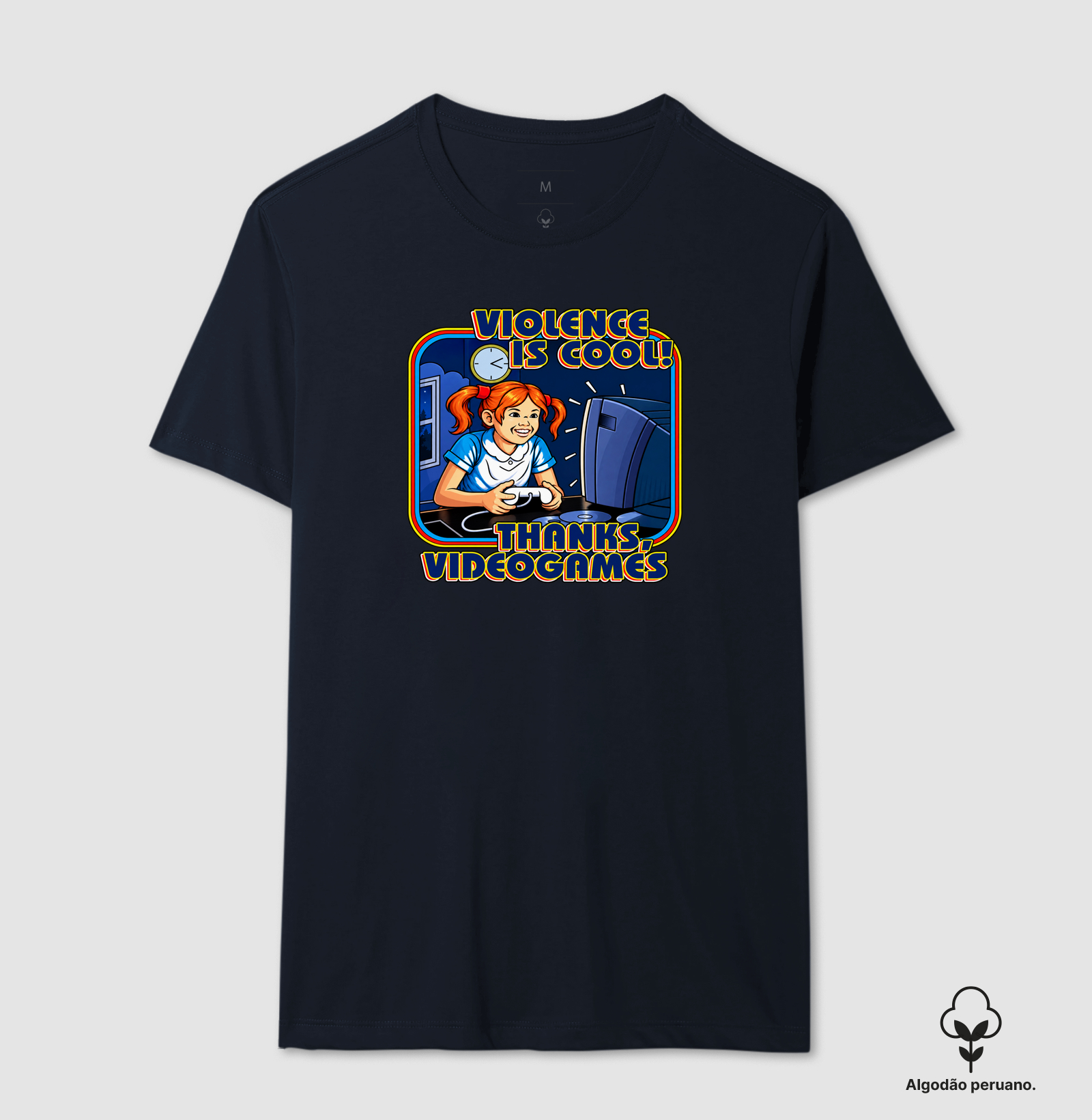 Camiseta Algodão Peruano "GTA 6 Thanks Video Games" - Imagem 6