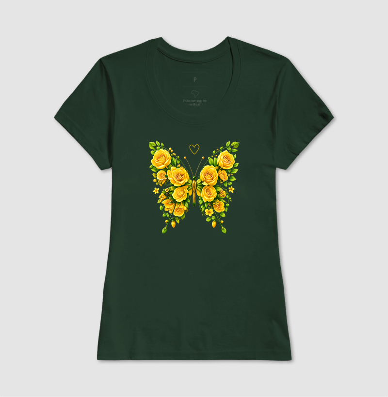 Camiseta Liberdade que floresce - Imagem 13