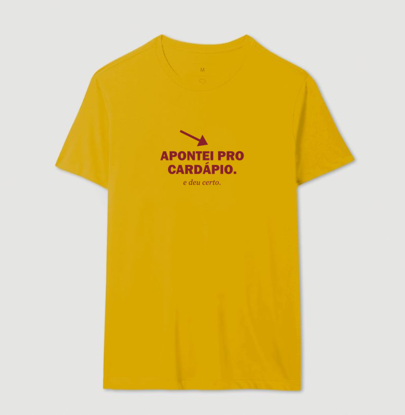 Camiseta Apontei pro Cardápio - Imagem 14