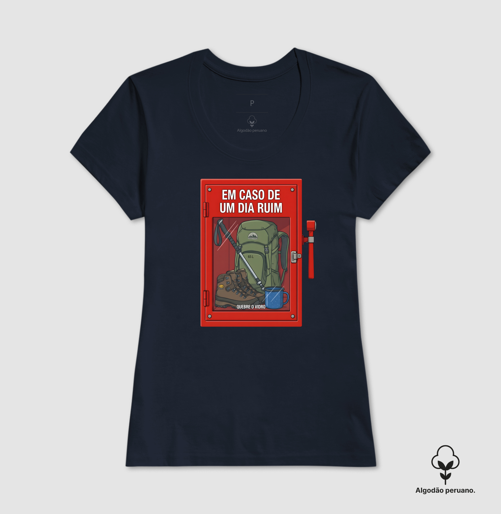 Camiseta Alma Outdoor | Em Caso de Dia Ruim Trilha - Imagem 7